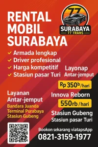 Sewa mobil Surabaya 77 Trans