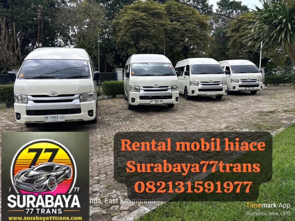 Sewa mobil hiace murah bersama surabaya77trans